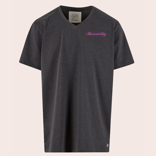 T-Shirt - Meersüchtig - V-Neck - Herren