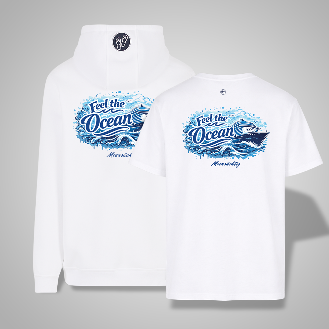 Feel the Ocean - Zipper & T-Shirt - Herren