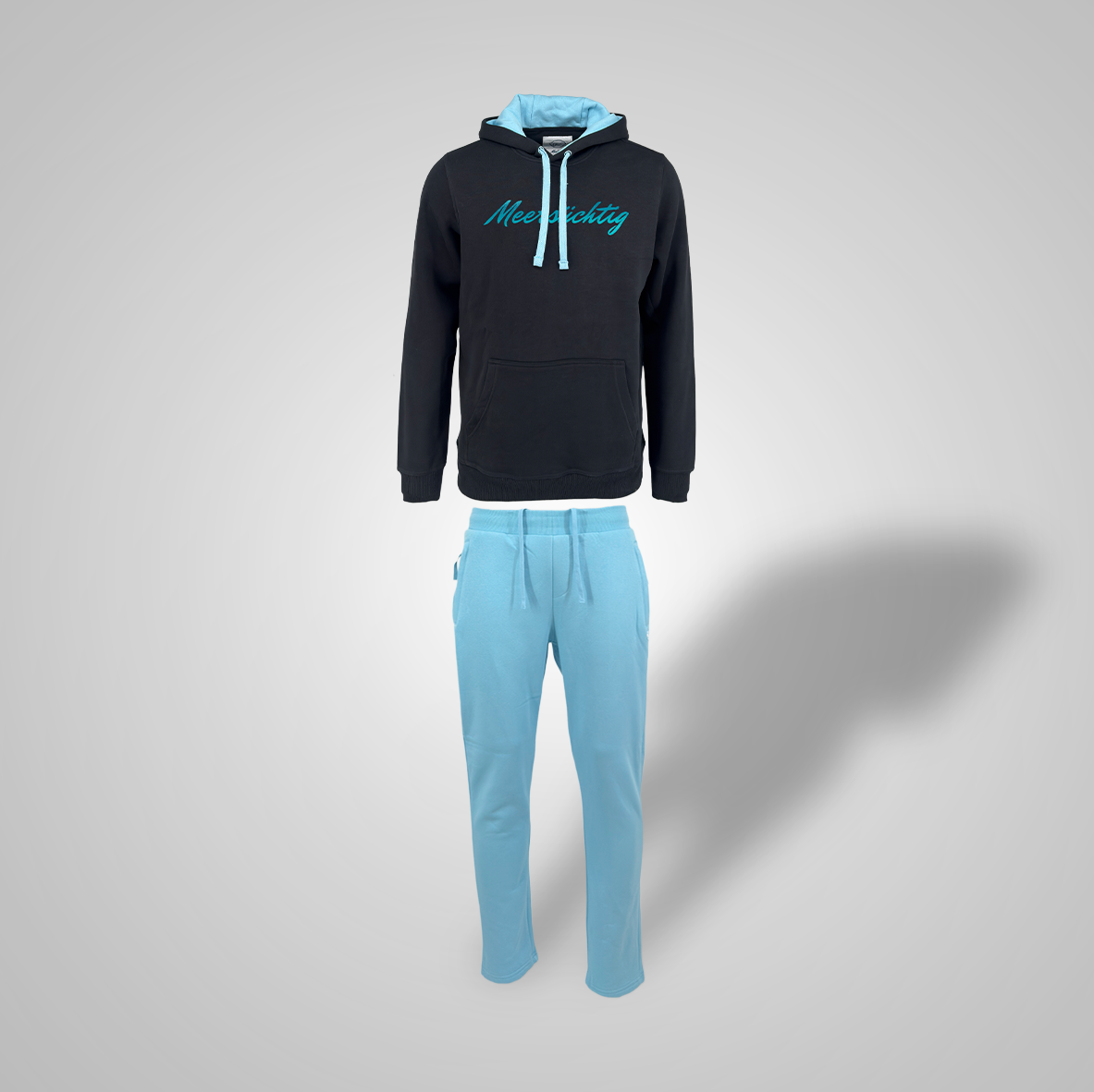 Schwarz x Baltic Blue Ocean Breeze - Hoodie Set