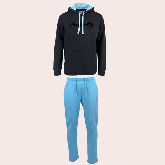 Schwarz x Baltic Blue Ocean Breeze - Hoodie Set