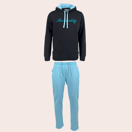 Schwarz x Baltic Blue Ocean Breeze - Hoodie Set