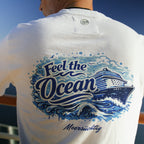 T-Shirt - Feel the Ocean - Herren