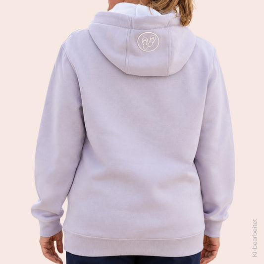 Hoodie Lila - Ocean Lover - Unisex