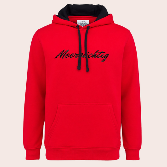 Hoodie - Rot x Schwarz - Unisex