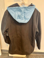 Musterstück - Zipper - Softshell Schwarz / Blau - Herren