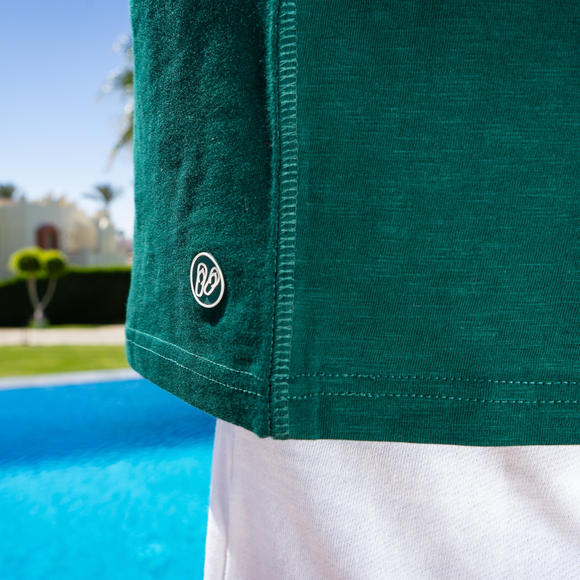 Henley T-Shirt - Garden Green - Herren