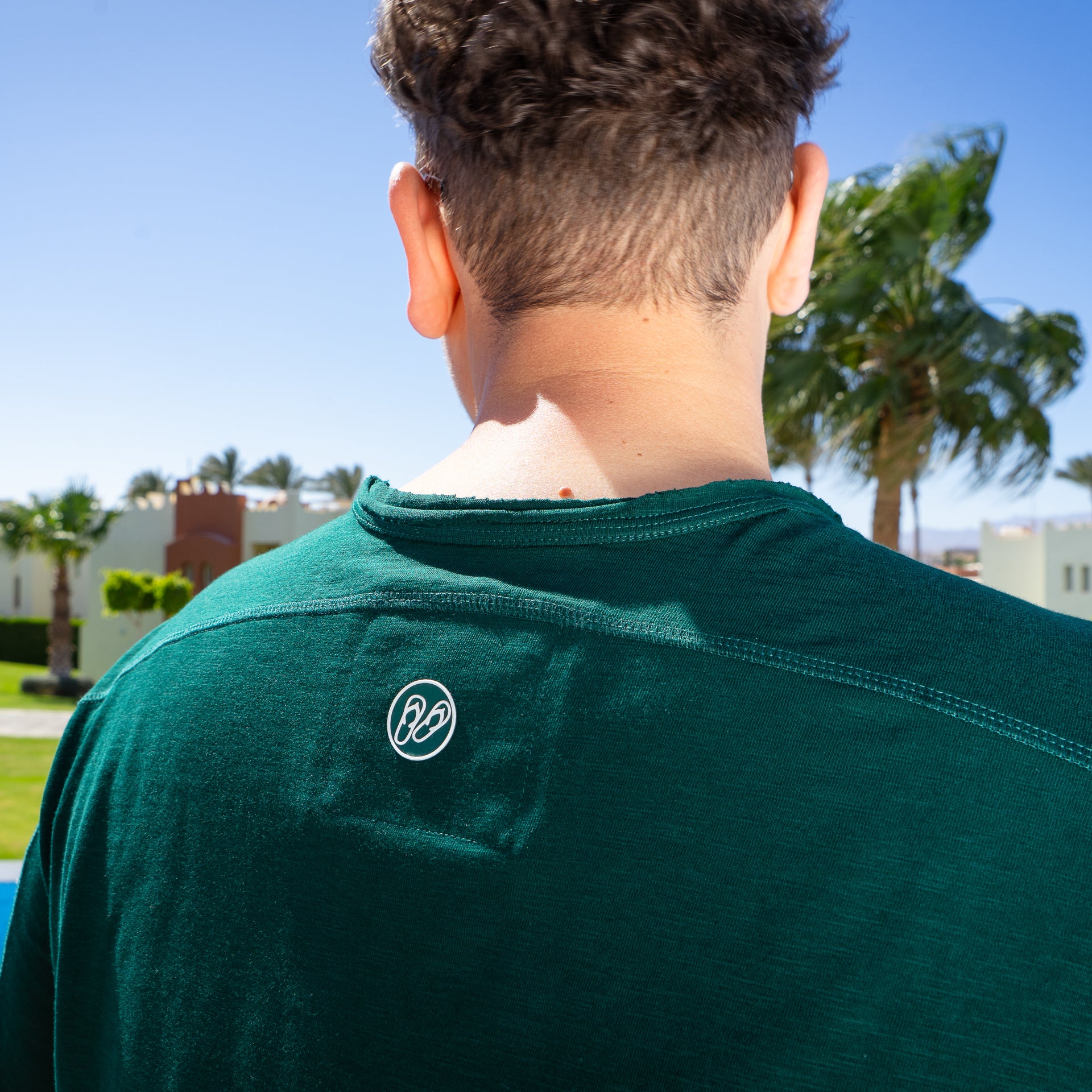 Henley T-Shirt - Garden Green - Herren