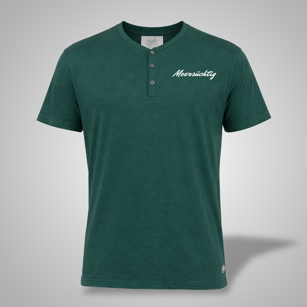 Henley T-Shirt - Garden Green - Herren