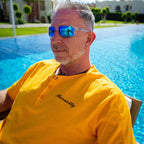 Henley T-Shirt - Magic Mango - Herren