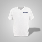 Henley T-Shirt - Weiß - Herren