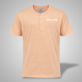 Henley T-Shirt - Soft Apricot - Herren