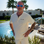 Henley T-Shirt - White Sand - Herren