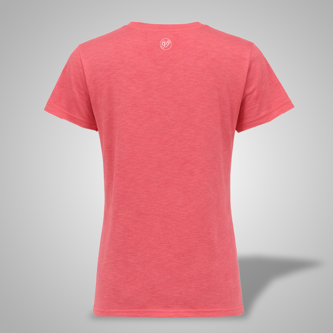 Henley T-Shirt - Pale Pink - Damen