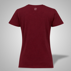 Henley T-Shirt - Cherry - Damen