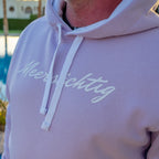 Hoodie - Lila x Weiß - Unisex