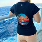 T-Shirt - Tropical Waves Edition Back - Damen