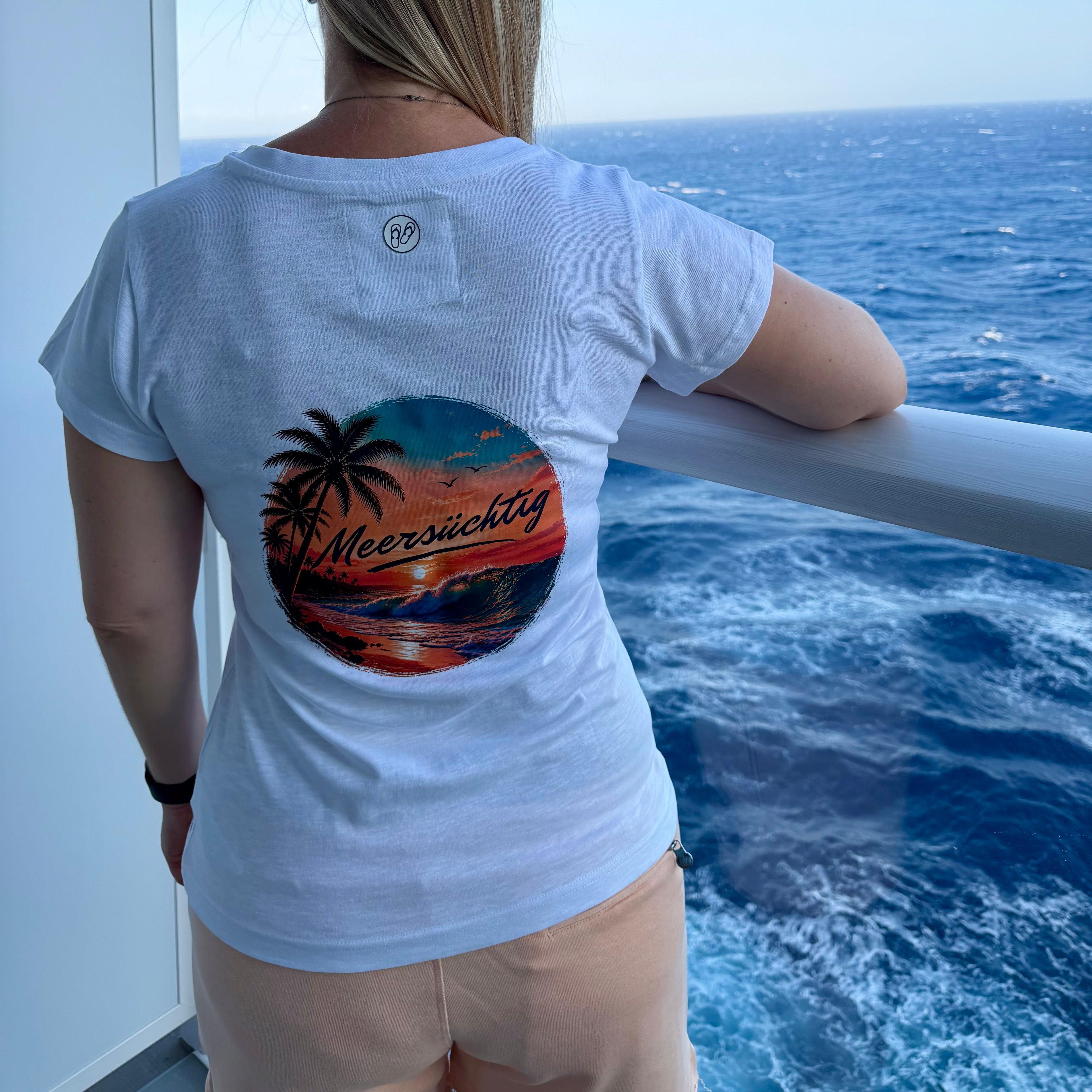 T-Shirt - Tropical Waves Edition Back - Damen