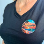 T-Shirt - Tropical Waves Edition Front - Damen