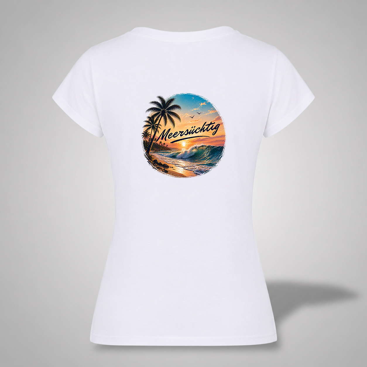T-Shirt - Tropical Waves Edition Back - Damen