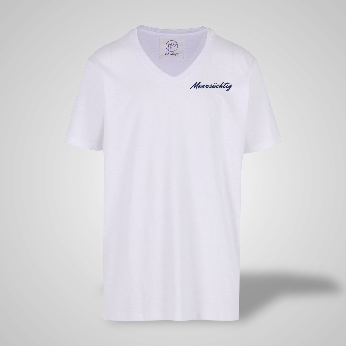 T-Shirt - Meersüchtig - V-Neck - Herren