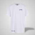 T-Shirt - Welle - rundhals - Herren