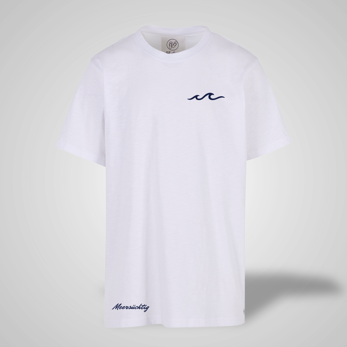 T-Shirt - Welle - rundhals - Herren