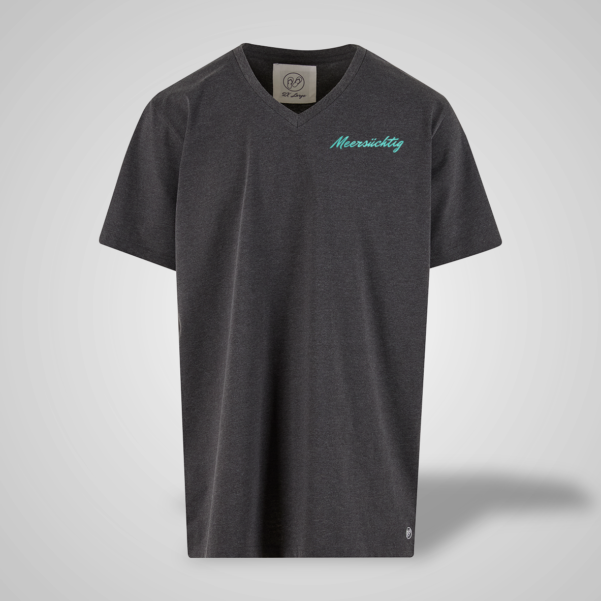 T-Shirt - Meersüchtig - V-Neck - Herren