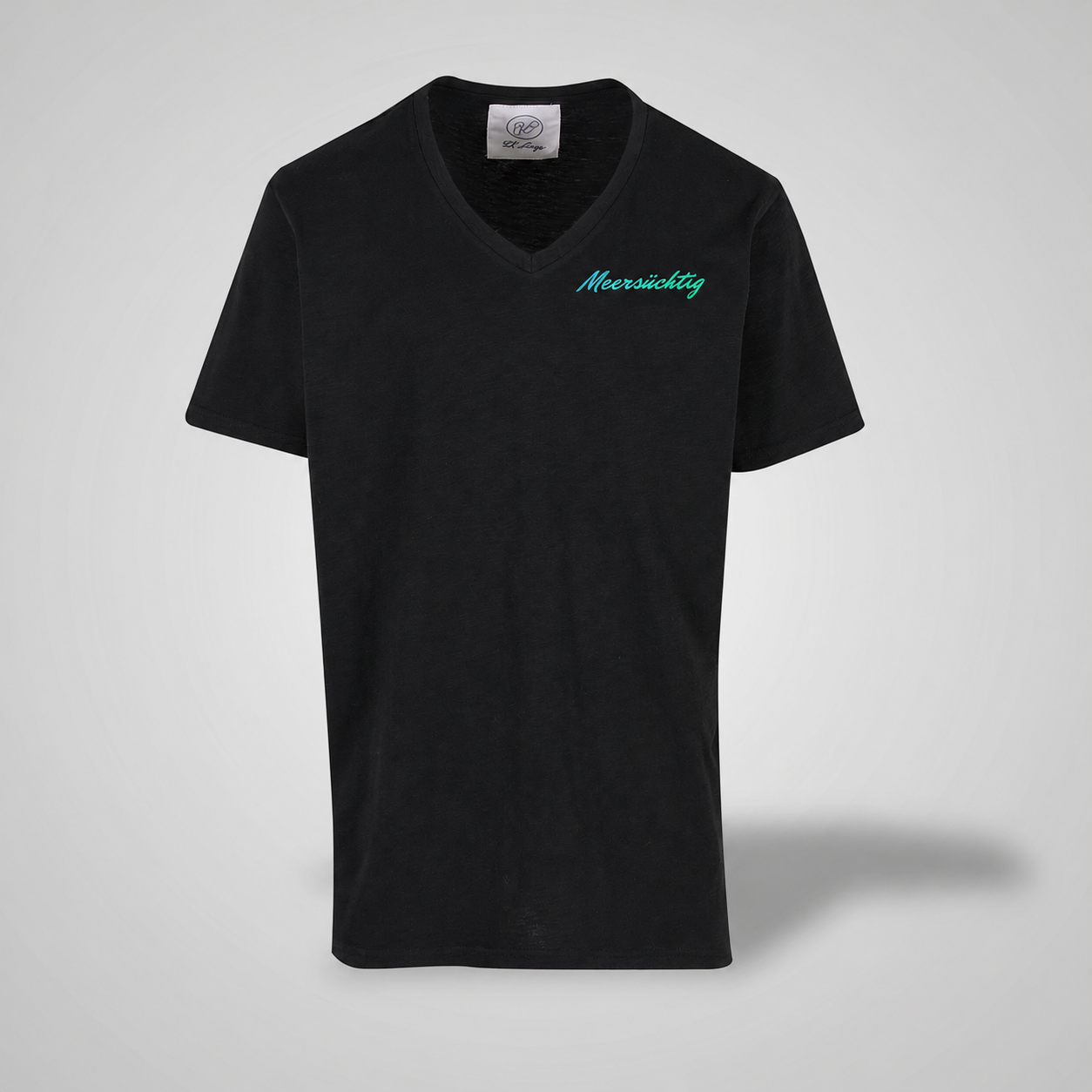 T-Shirt - Meersüchtig Deluxe - V-Neck - Herren