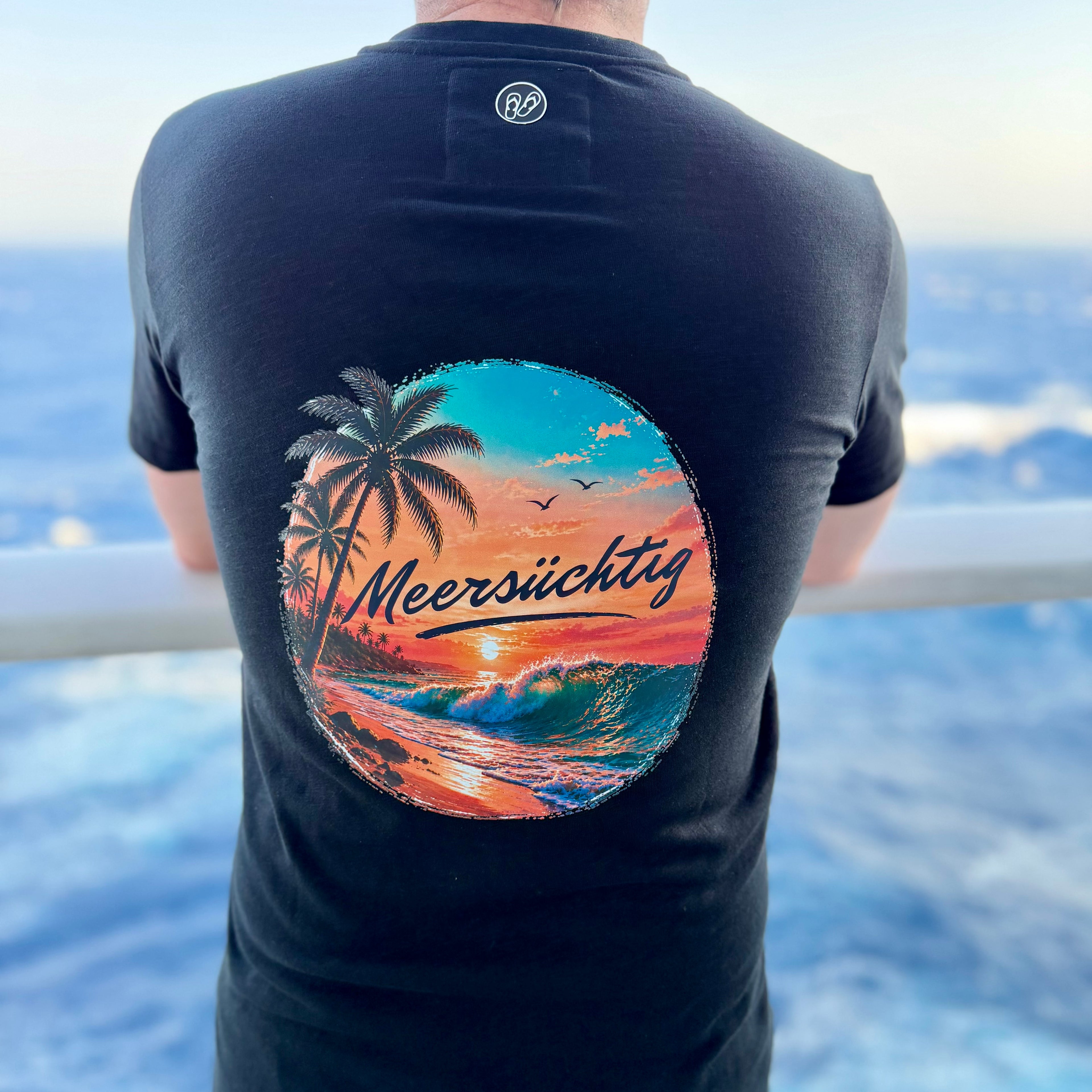 T-Shirt - Tropical Waves Edition Back - Herren