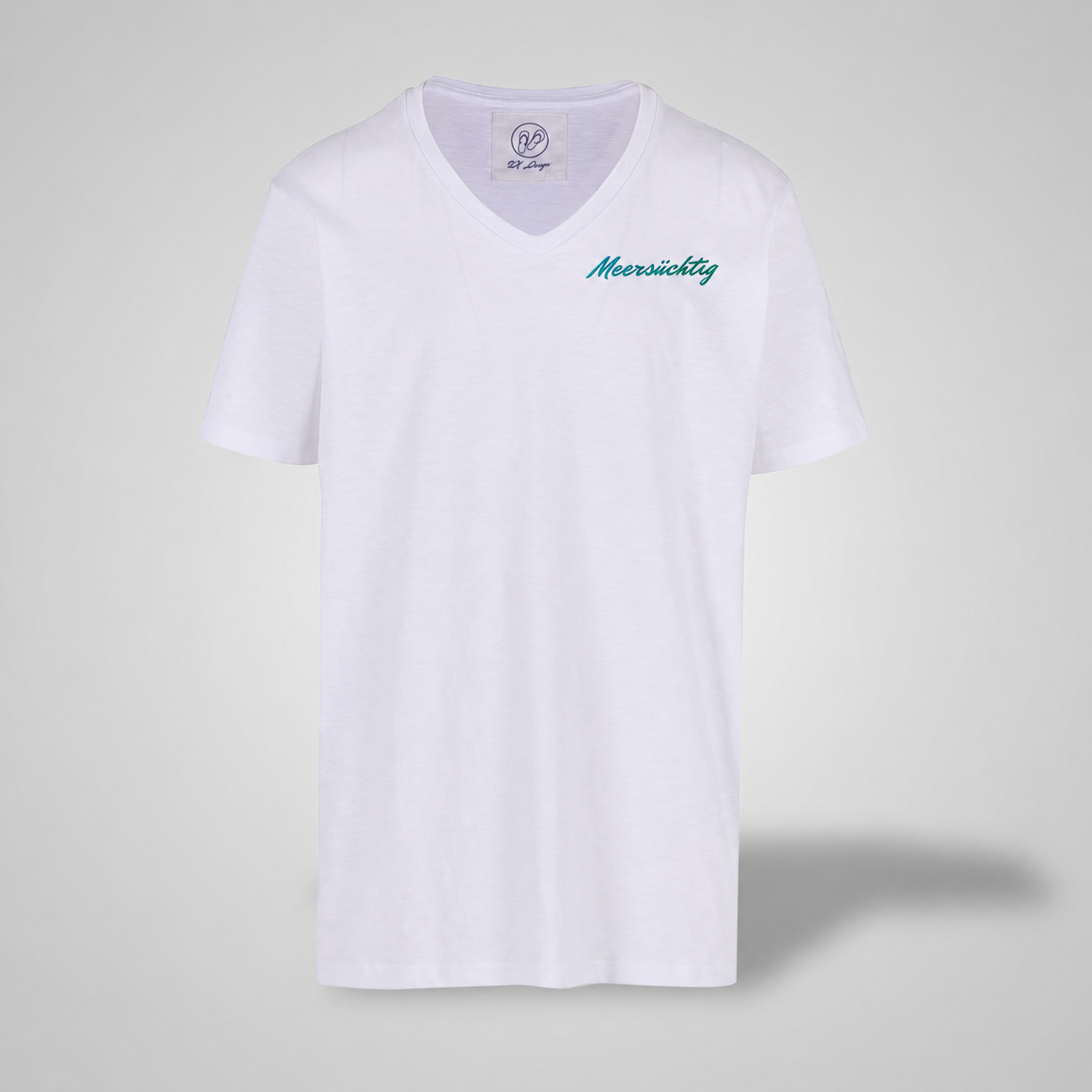 T-Shirt - Meersüchtig Deluxe - V-Neck - Herren