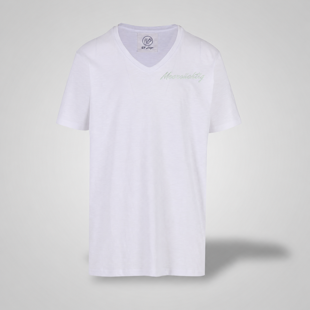 T-Shirt - Meersüchtig Deluxe - V-Neck - Herren
