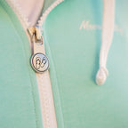 Zipper - Berylblau x Weiß - Unisex