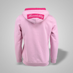 Zipper - Turtle Neck - Softpink x Hibiskuspink - Damen