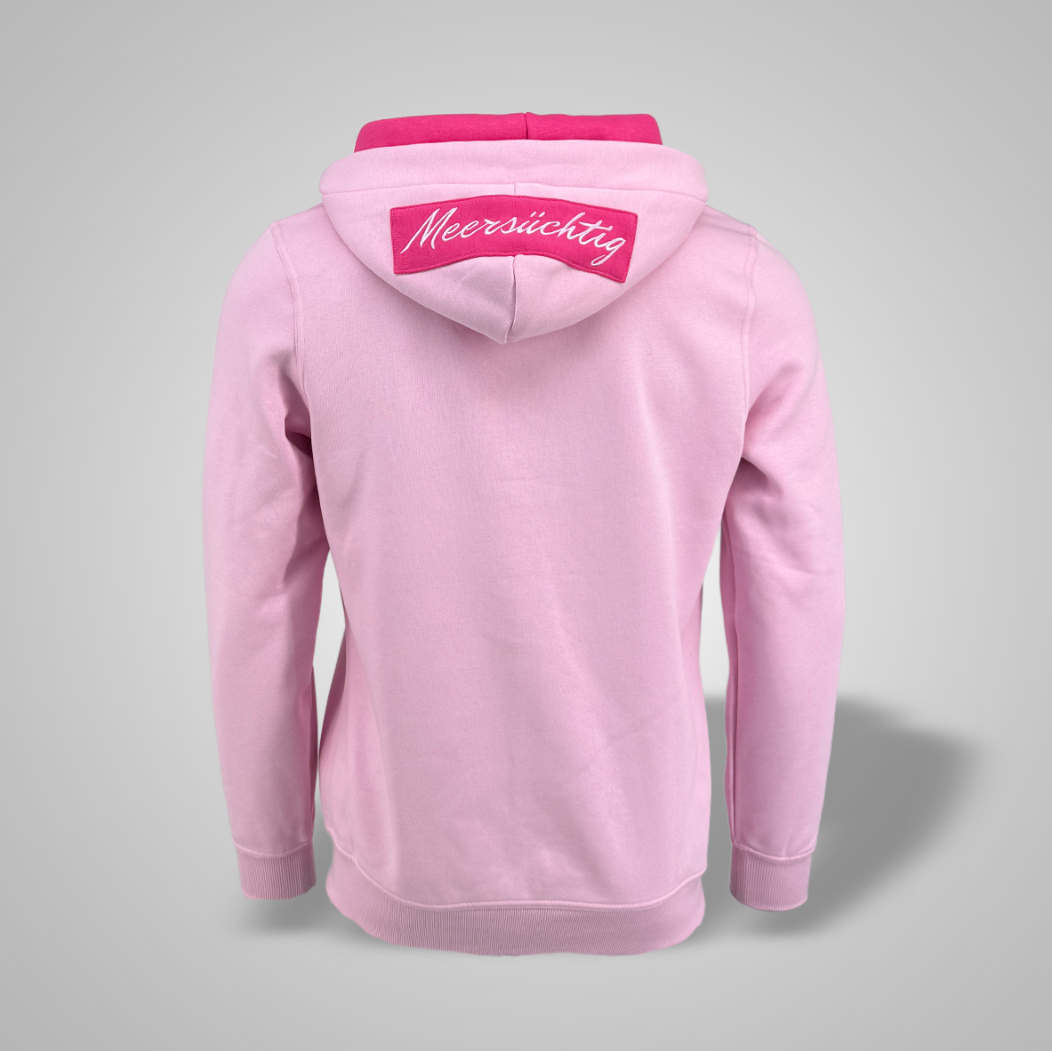 Zipper - Turtle Neck - Softpink x Hibiskuspink - Damen