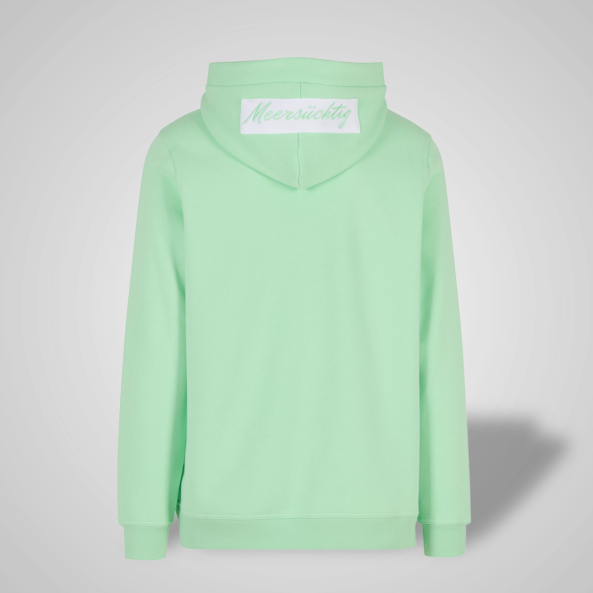 Zipper - Turtle Neck - Minze x Weiß - Herren