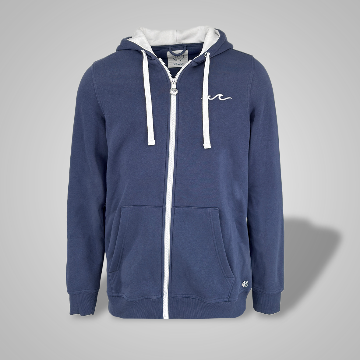 Zipper - Navy x Weiß - Herren