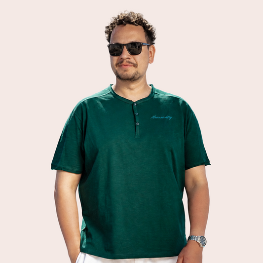 Henley T-Shirt - Garden Green - Herren