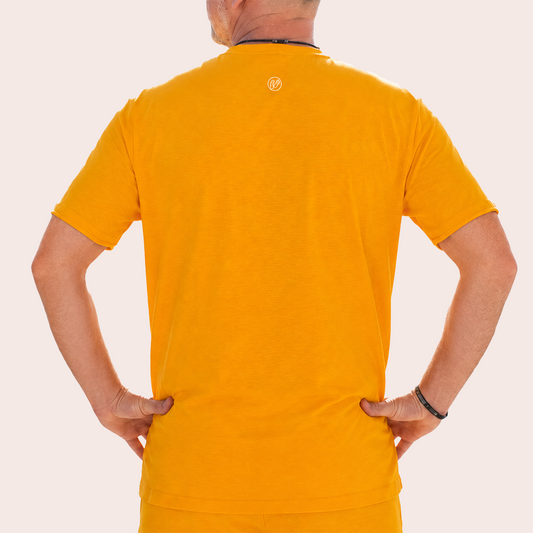 Henley T-Shirt - Magic Mango - Herren