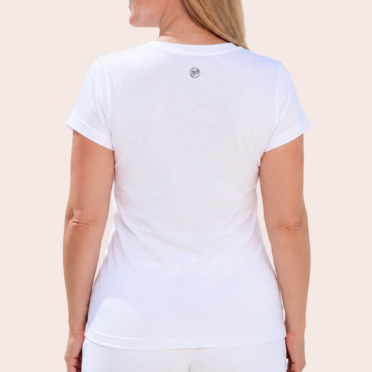 T-Shirt - Meersüchtig Deluxe - V-Neck - Damen