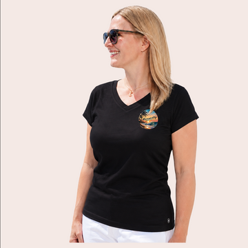 T-Shirt - Tropical Waves Edition Front - Damen