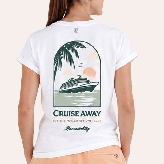 T-Shirt rundhals - Cruise Away - Damen