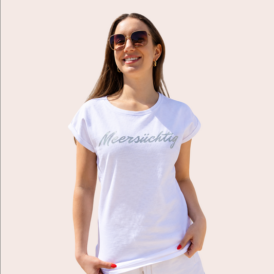 T-Shirt rundhals - Meersüchtig Deluxe - Damen