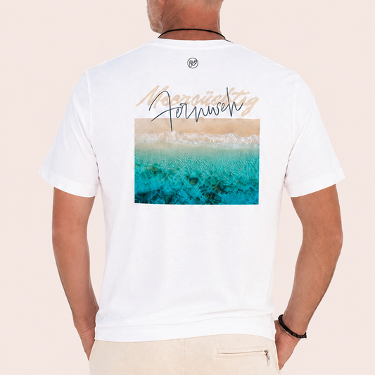 T-Shirt V-Neck - Fernweh - Herren