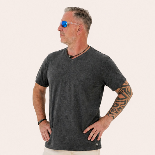 T-Shirt V-Neck - Good Life - Herren