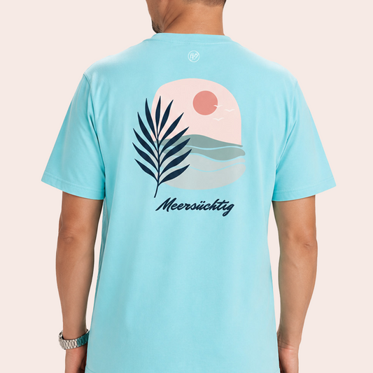 T-Shirt rundhals - Küstenliebe - Herren