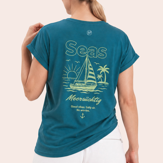 T-Shirt rundhals - Seas - Damen