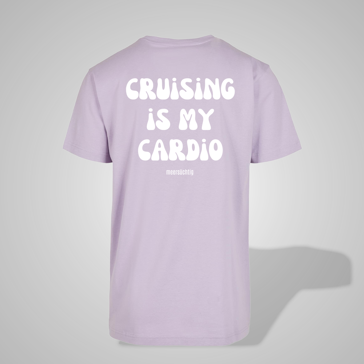 T-Shirt - Cruising is my Cardio - Damen
