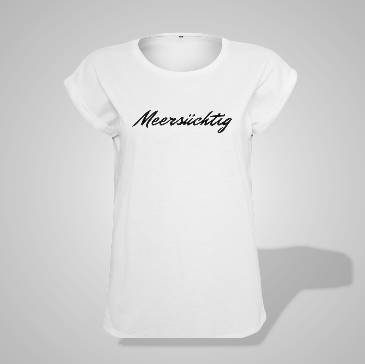 T-Shirt rundhals - Meersüchtig  - Damen