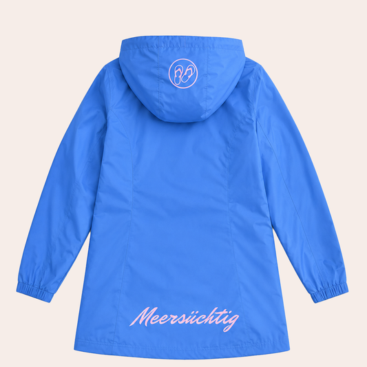 Windbreaker - Kobaltblau x Softpink - Damen
