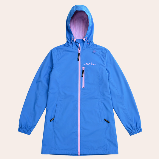 Windbreaker - Kobaltblau x Softpink - Damen